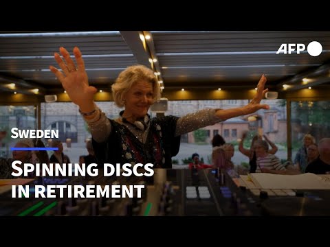 81-year-old DJ Gloria spends her retirement filling Sweden's dancefloors | AFP