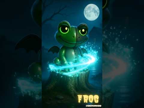 Halloween Song 🎃 Learn Spooky to Cute Animals Transformation with Fun Sounds 🪿🐴🐸 Goose, Donkey, Frog