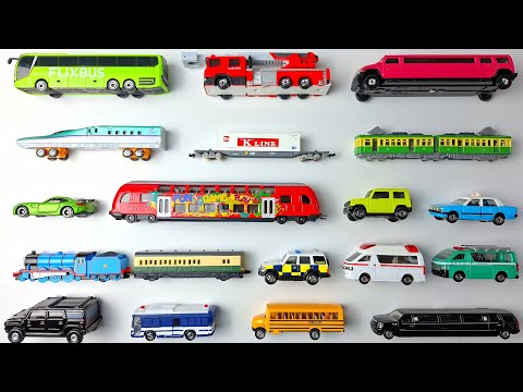 Toy Train and car for toddlers | Trains for toddlers | Cars For Toddlers | Learning Names and sounds