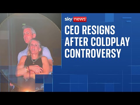Chief executive of Astronomer Andy Byron resigns after Coldplay concert video
