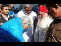 Former HC chief justice dives at rape accused Asaram’s feet outside court