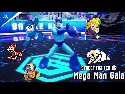 Street Fighter 6 - Mega Man Gala Fighting Pass | PS5 & PS4 Games