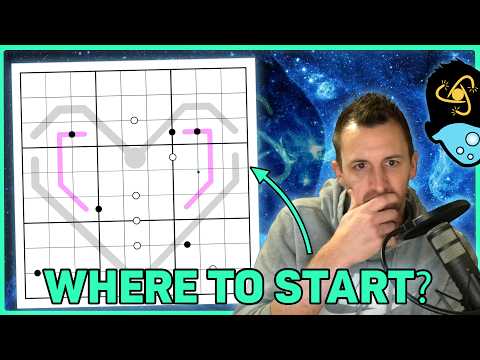 Trying to Solve a Valentine Sudoku With No Numbers in It