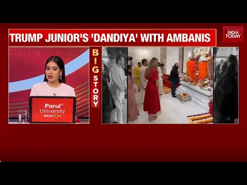 Donald Trump Jr. Tours Vantara Wildlife Centre in Jamnagar with Anant Ambani | India Today News