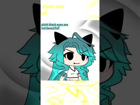 Pitch Black Eyes 🖤 😇 FUNNY MEME #viral #gacha #funny #blowup #trending
