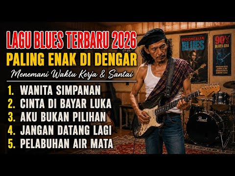 Kumpulan Lagu Blues Indonesia Terbaik 2026 🎸 Musik Blues Enak Di Dengar Saat Kerja & Santai