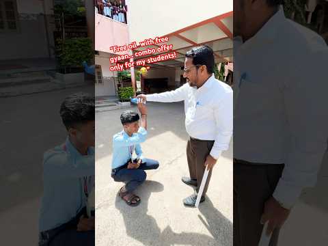 🌟 “Teacher hoon… tel bhi lagaata hoon aur dil bhi jeet leta hoon! 💖”