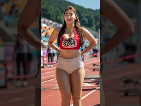 해외에서 난리난 편견을 깬 그녀의 질주, 경기 직후 자신감 폭발하는 순간 #육상