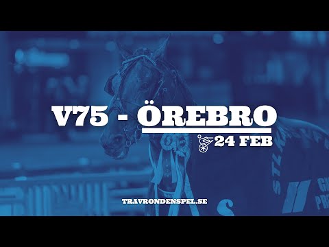 V75 tips Örebro 24/2 |  Tre S: Inte säkra på favoriten