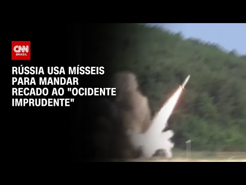 Rússia usa mísseis para mandar recado ao "Ocidente imprudente" | LIVE CNN