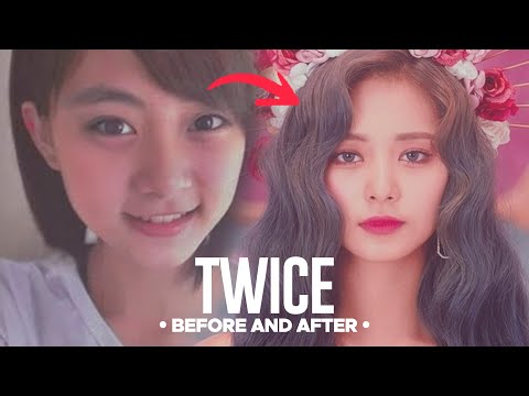 TWICE - Predebut Vs Now (Before and After)