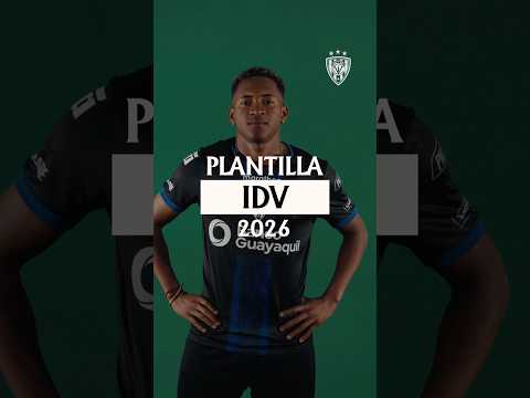 Conoce a nuestra #plantilla para este año 2026 🫡🔥⚫️🔵 #futbol #idv