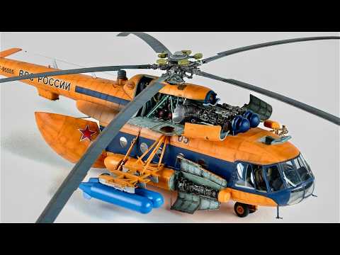 1/48 Superdetailed Zvezda Mil Mi-8 Helicopter | #17