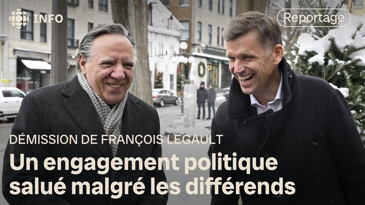 Le Québec réagit à la démission de François Legault