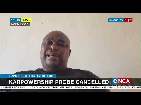 Karpowership probe cancelled