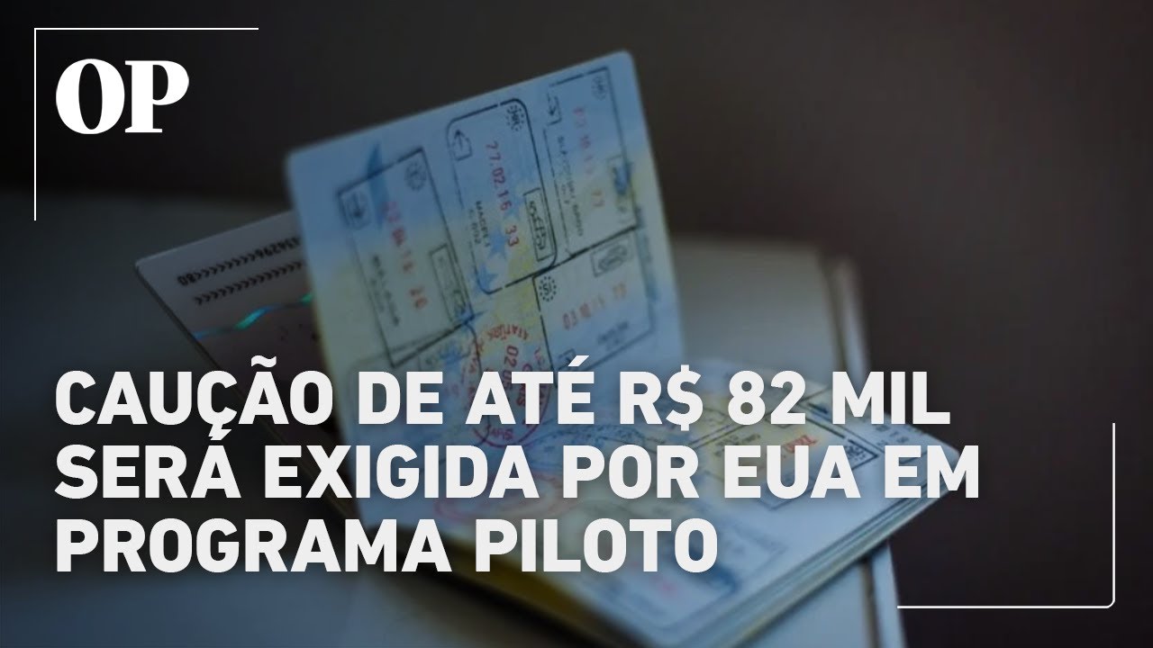 EUA vão exigir caução de até US$ 15 mil para vistos de turismo e negócios em novo teste