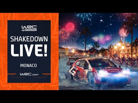 🔴 シェイクダウン ライブ！WRC Rallye Monte-Carlo 2026
