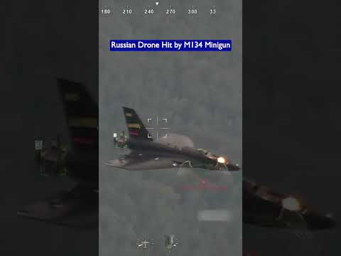 Russian Gerbera Drone Destroyed by <strong>M134</strong> Minigun