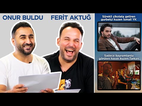 Onur Buldu ve Ferit Aktuğ ile Akrabanı Seç! 😂 Kim Bu Aile?