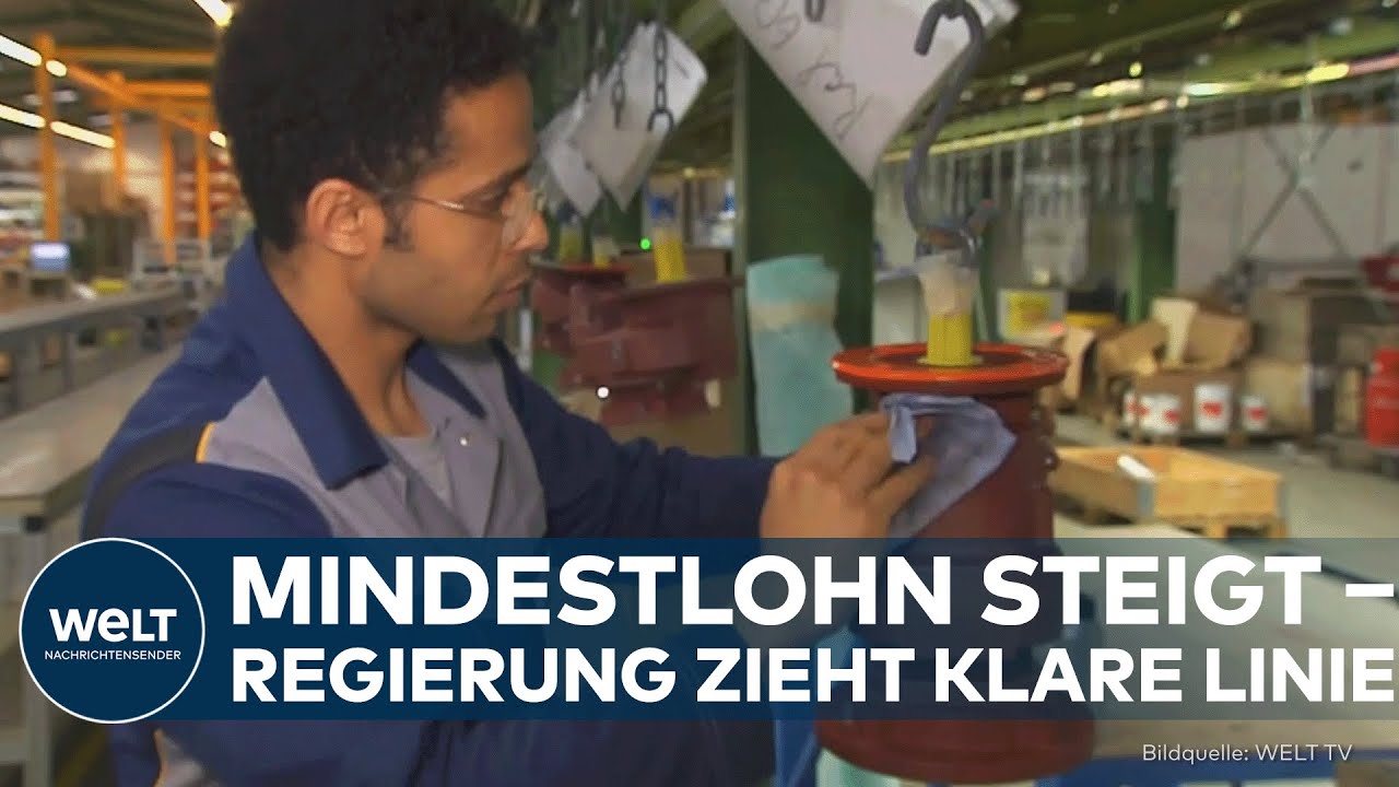DEUTSCHLAND: Bundesregierung beschließt kräftigste Mindestlohn-Erhöhung seit Einführung!