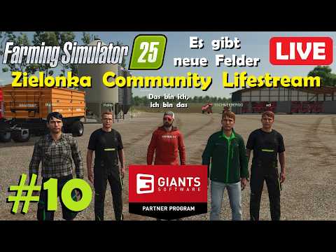 🚜 LS25 Zielonka Community Livestream #10 | Multiplayer | Farming Simulator 25 - LIVE