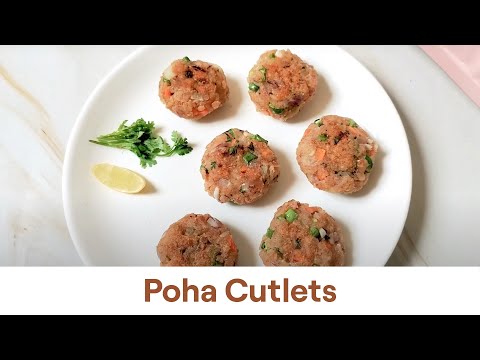Red Rice Poha Cutlets: Healthy Snack Recipe| Possible