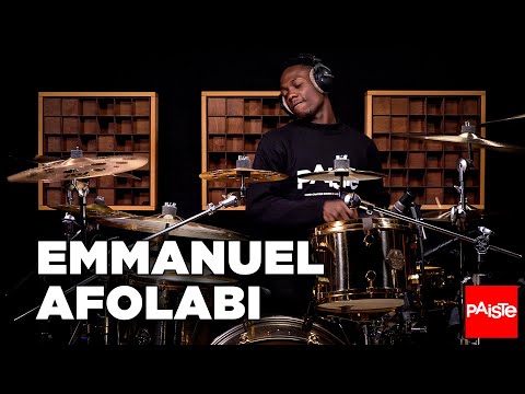 PAISTE CYMBALS - Emmanuel Afolabi