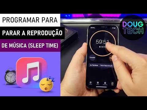 Como Programar PARAR MÚSICA ao Dormir no iPhone