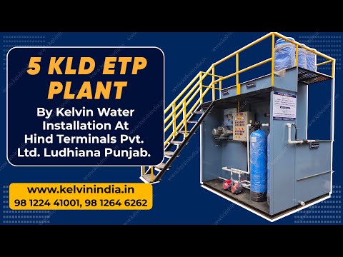 Buy Pre-Fabricated ETP Plant for your company | SITC by Kelvin Water Technologies Pvt. Ltd.