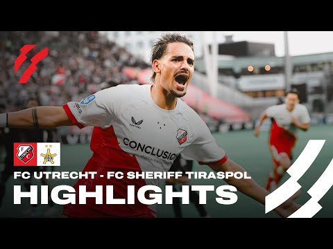 FC Utrecht - FC Sheriff Tiraspol | HIGHLIGHTS