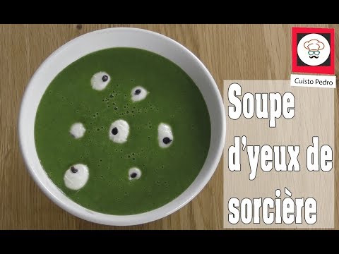 Soupe d'yeux de sorcière halloween Thermomix TM5