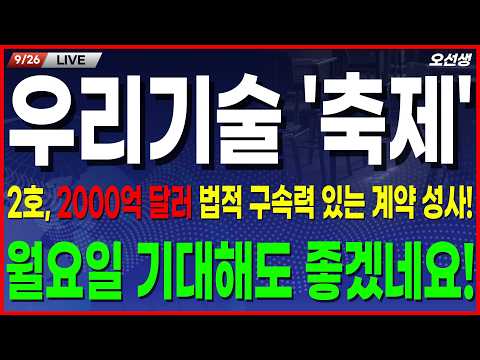 🔵우리기술 주가 전망🔵 [긴급] 美 진출길 열린 원전산업, 법적 구속력 까지 갖췄습니다! 다음주 월요일 '이 가격' 무조건 봐야합니다! #우리기술 #우리기술주가 #우리기술주가전망