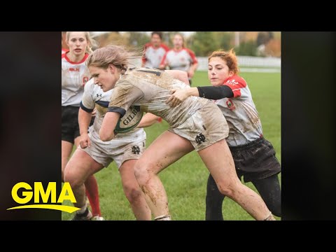 Trans rugby player shines a light on the realities of being trans in sports