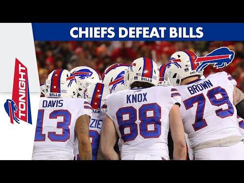 Buffalo Bills Divisional Round Loss to Kansas City Chiefs | Bills Tonight video clip