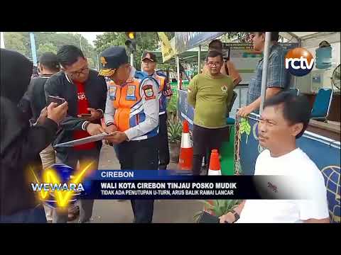 Wali Kota Cirebon Tinjau Posko Mudik