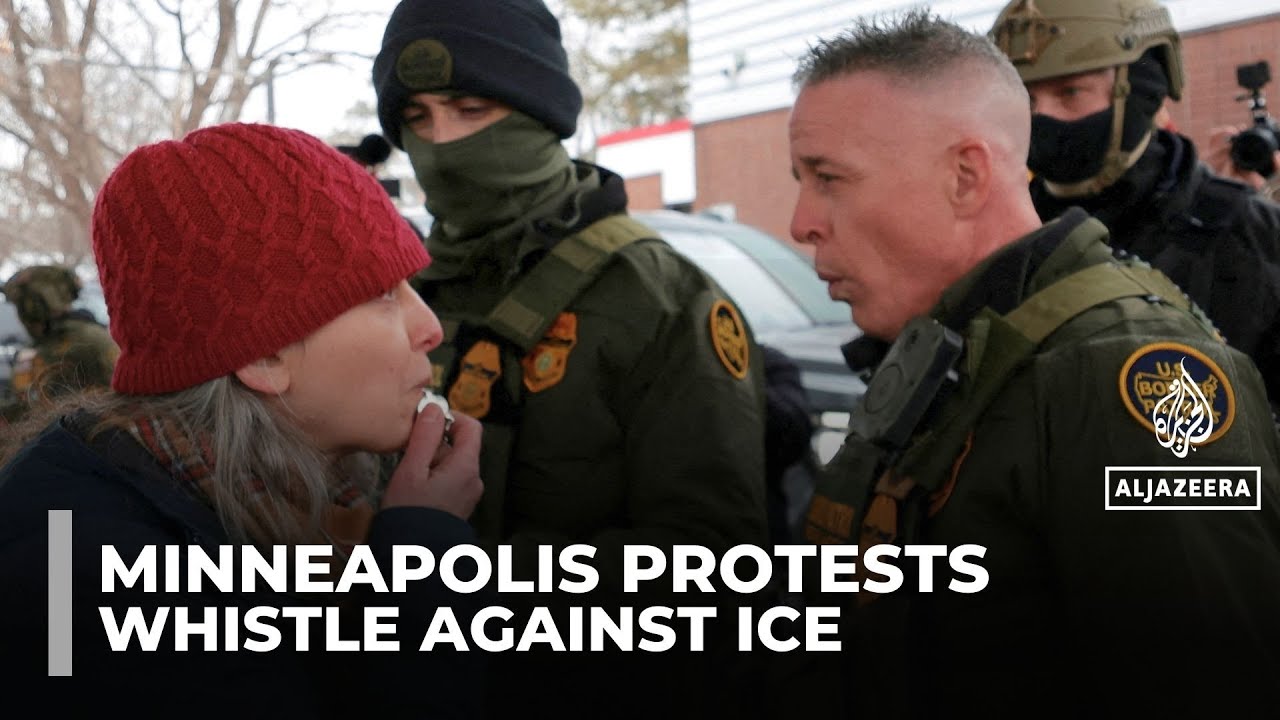Whistles become a tool of resistance and symbol of solidarity against ICE in Minneapolis