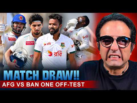WHAT A FIGHTBACK <strong>BY</strong> AFGHANISTAN! 🔥Sediqullah Atal’s Fighting 111 Saves <strong>the</strong> <strong>Test</strong> Against Bangladesh!