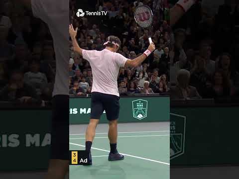 Roger Federer's Miracle Shank Winner!