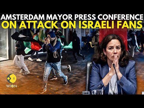 Amsterdam LIVE: Press conference Following Clashes Which Injured Israeli Soccer Fans | WION