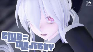 【MMD】Tda式Uniform HakuでClub=Majesty/クラブ=マジェスティ
