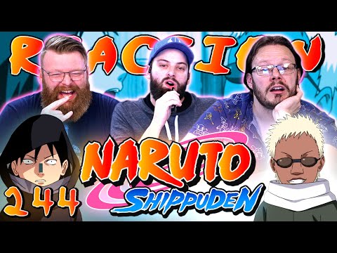 Naruto Shippuden #244 REACTION!! "Killer B and Motoi "