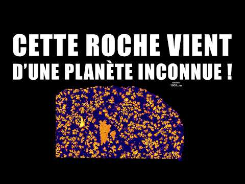 Un fragment d'une PLANETE DISPARUE retrouvé dans le ...