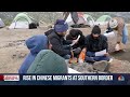 Surge of Chinese migrants crossing Southern border into the U.S.  - 02:51 min - News - Video