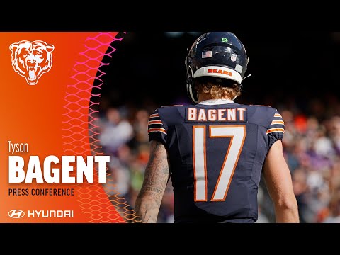 Tyson Bagent on first NFL opportunity | Chicago Bears video clip
