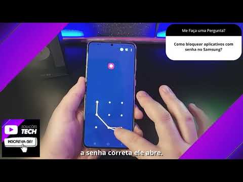 Como bloquear aplicativos com senha no Samsung❓