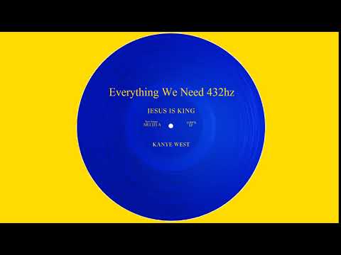 Kanye West - Everything We Need 432hz (HD Quality)