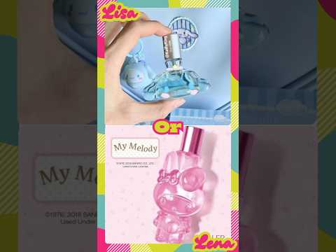 Lisa Or Lena| Sanrio Parfum #wouldyourather #quiz #sanrio #kuromi #games #parfum #cute #kawaii #fypシ
