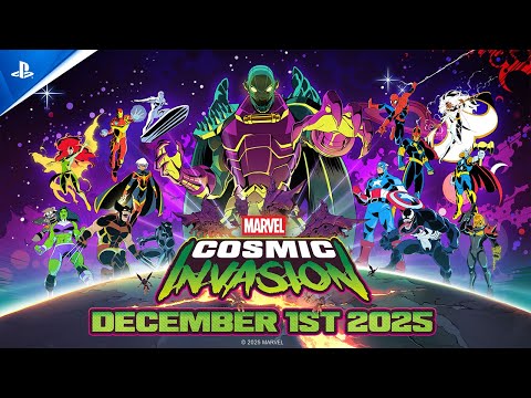 Marvel Cosmic Invasion - Release Date Trailer | PS5 & PS4 Games