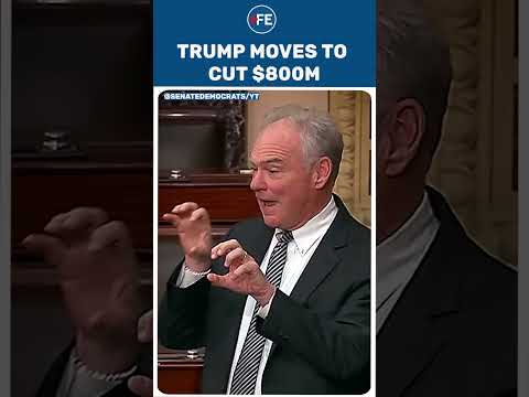 Trump Tries to Cancel $800M Congress Already Approved and Signed <strong>Into</strong> Law | #<strong>shorts</strong>