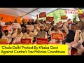 Ktaka Congress chalo Delhi Protest | Protest Against Centres Tax Policies | NewsX